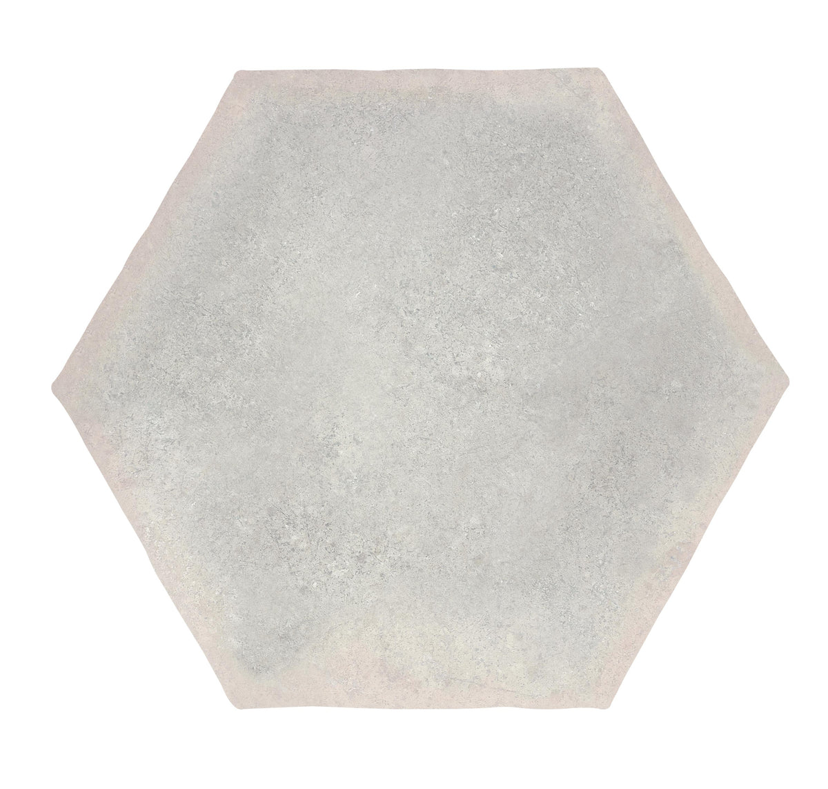 Antic Hexagon 15x17 / 6" Off White Glossy Duvar Karosu