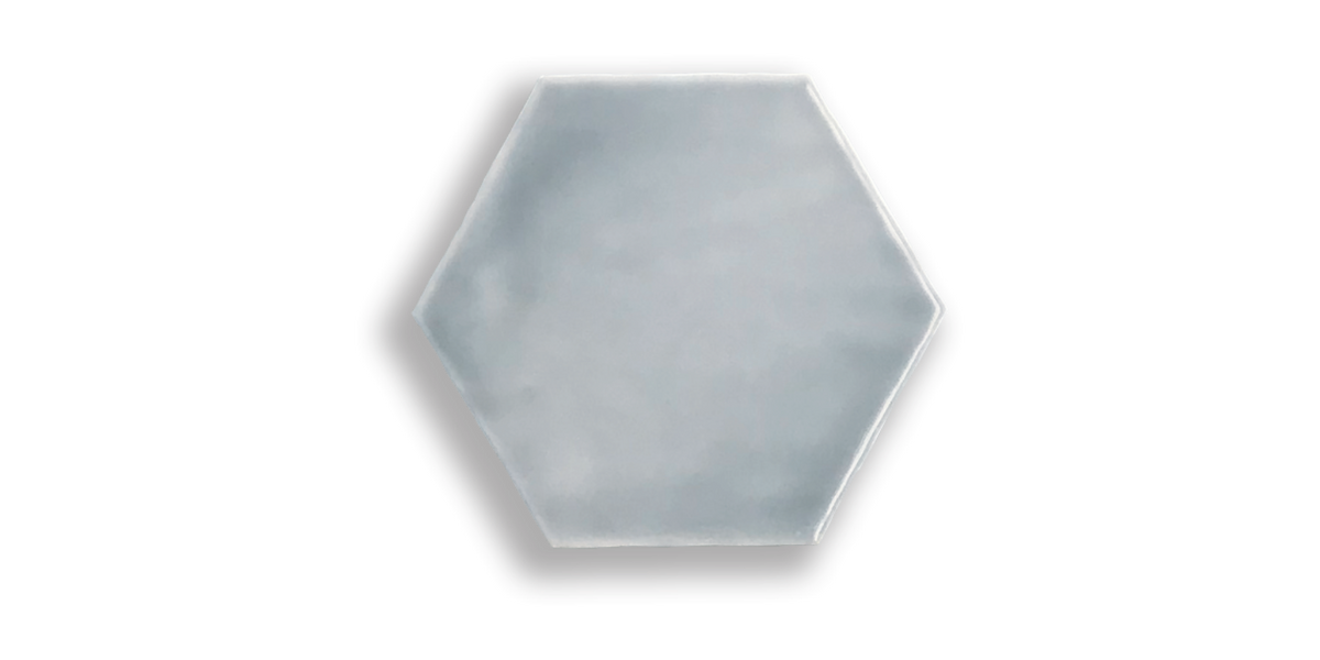 Artisan Hexagon 15x17 / 6" Mist Glossy Duvar Karosu