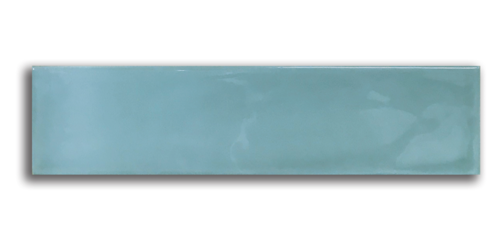 Bumpy 7,5x30 / 3"x12" Aqua Glossy wall tile
