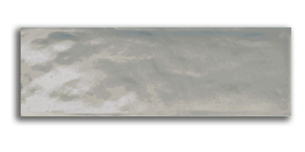 Bumpy 10x30 / 4”x12” Mist Glossy wall tile