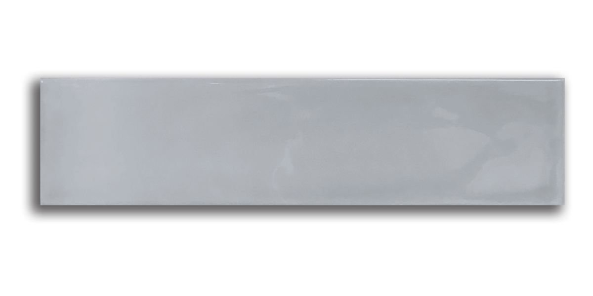 Bumpy 7,5x30 / 3"x12" Mist Glossy wall tile
