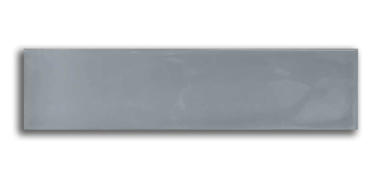 Bumpy 7,5x30 / 3"x12" Smoke Glossy wall tile