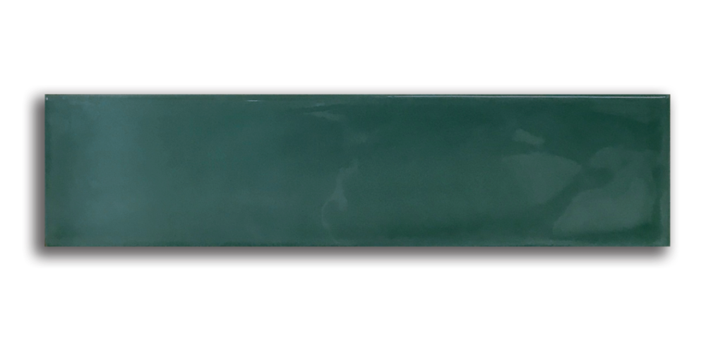 Bumpy 7,5x30 / 3"x12" Verde Glossy wall tile