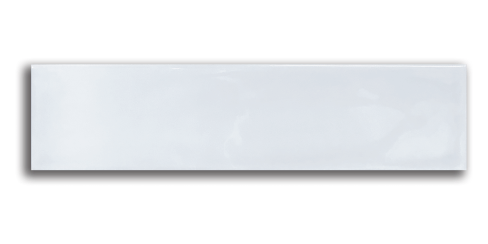 Bumpy 7,5x30 / 3"x12" White Matt wall tile