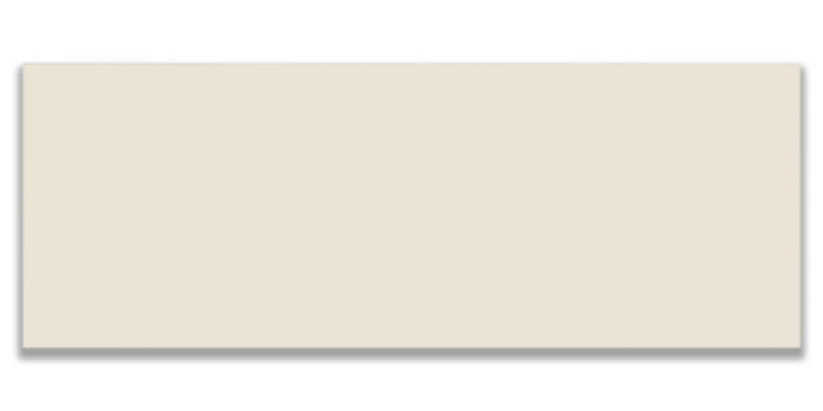 Flat 10x30 / 4”x12” Cream Matt wall tile