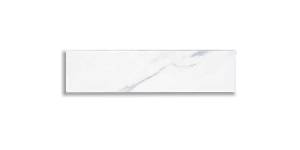 Carrara 7,5x30 / 3”x12” Flat Glossy wall tile