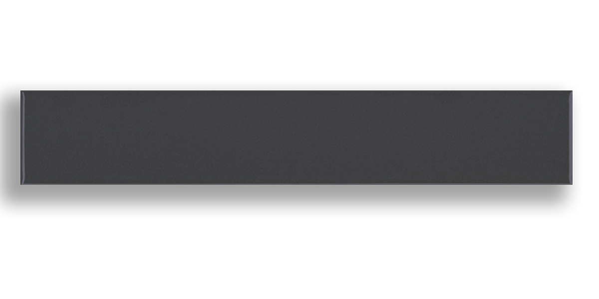 5x30 / 2”x12” Dark Grey Flat Glossy Duvar Karosu