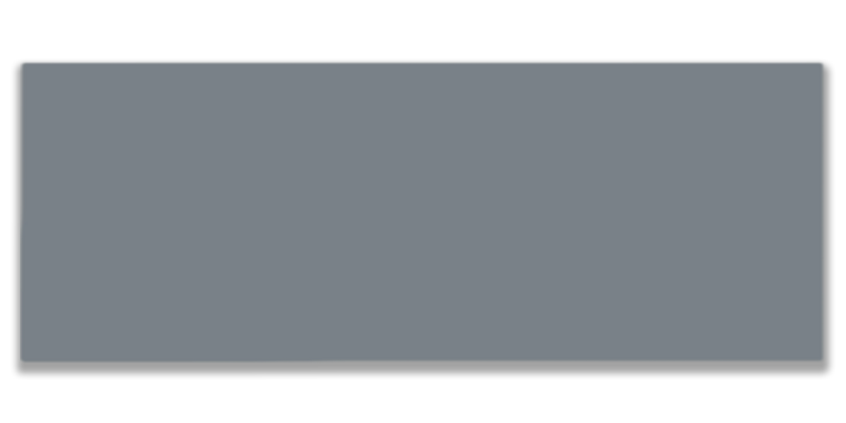 Flat 10x30 / 4”x12” Grey Glossy wall tile
