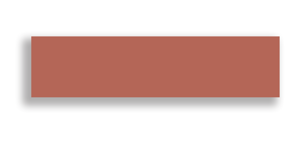 Flat 7,5x30 / 3"x12" Orange Glossy wall tile