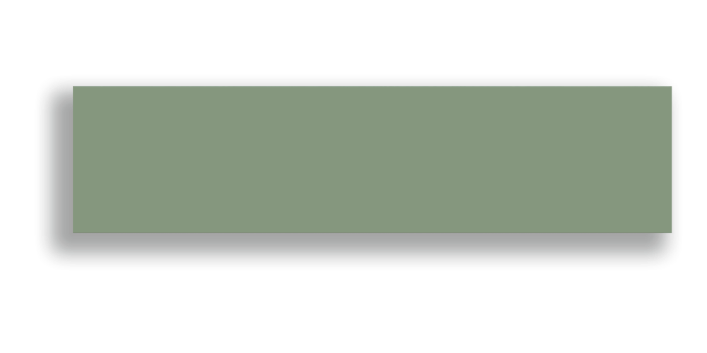 Flat 7,5x30 / 3"x12" Sage Glossy wall tile