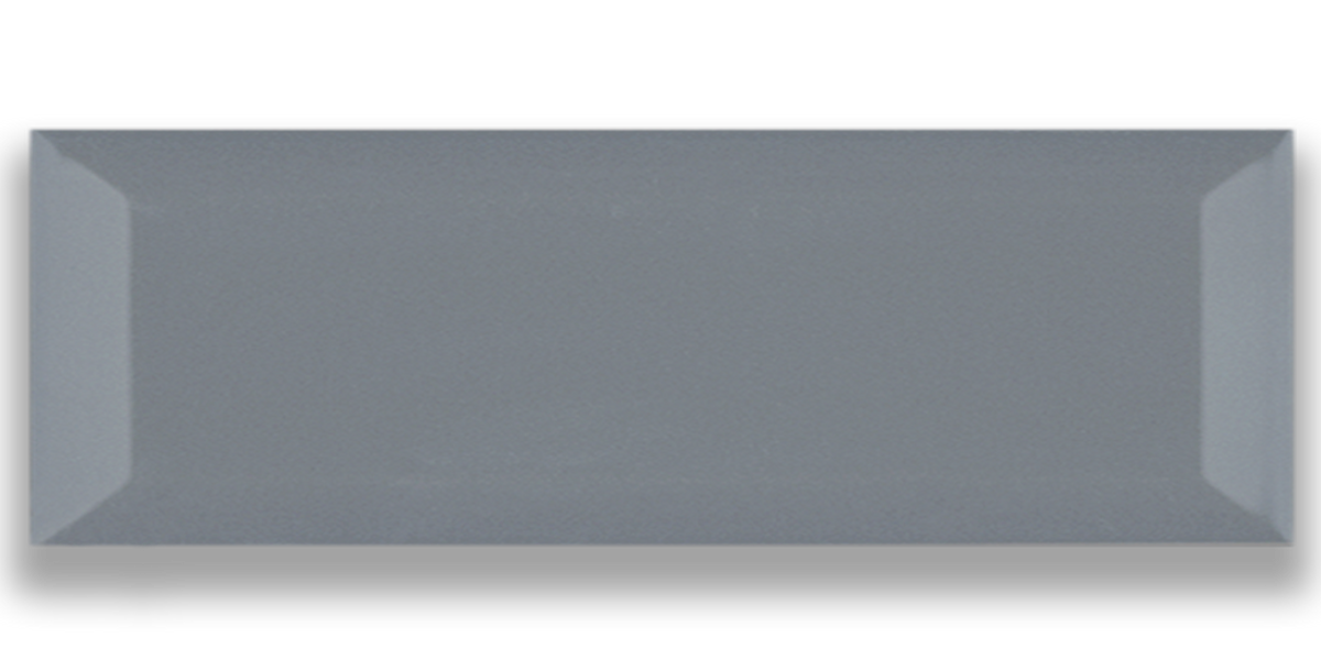 Metro 10x40 / 4”x16” Grey Glossy Duvar Karosu